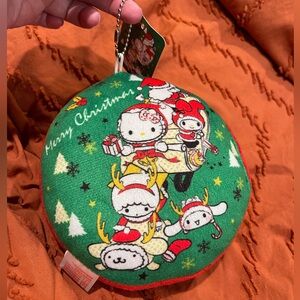 Sanrio Christmas Plush Keychain